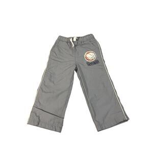 Children's Place Gray Basketball Nylon Track Pants Kids Boys Sz 2T